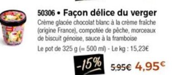 Thiriet Facon délice du verger offre