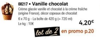 Thiriet Vanille chocolat offre