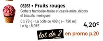 Thiriet Fruits rouges offre