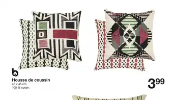 Zeeman Housse de coussin offre