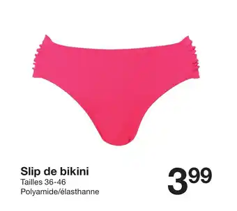 Zeeman Slip de Bikini offre