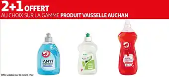Auchan Auchan bon plan sur la gamme produit vaisselle de la marque auchan offre