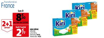 Auchan Kiri crème offre