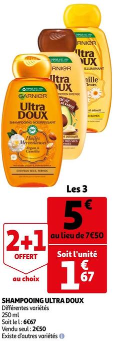Auchan Shampooing ultra doux offre