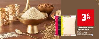 Auchan Amandes en poudre 100% profruit offre