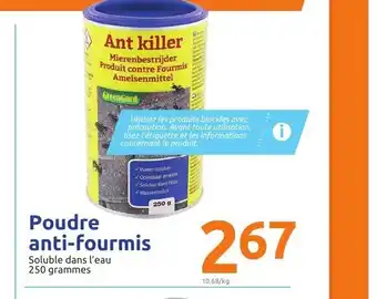 Action Poudre anti-fourmis offre