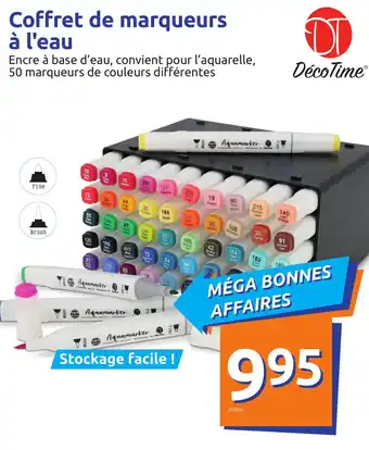 Action Coffret de marqueurs à l'eau offre