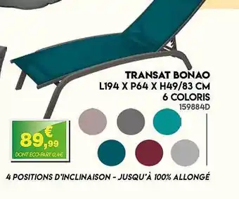 Maxi Bazar Transat Bonao offre