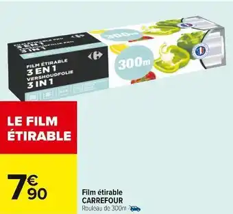 Carrefour Carrefour film étirable offre
