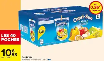 Carrefour Capri-sun capri-sun offre
