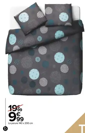 Carrefour Parure "yumi" offre
