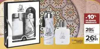 Carrefour Fakhama coffret parfum offre