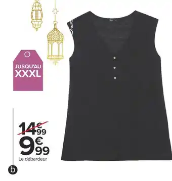 Carrefour Débardeur femme offre