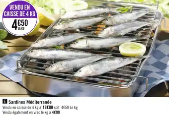 Géant Casino Sardines méditerranée offre