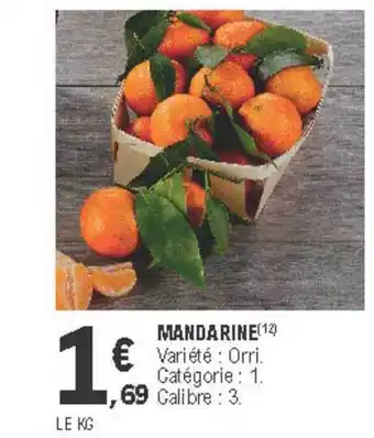 E.Leclerc Mandarine Orri offre