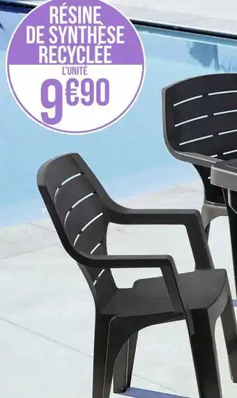 Géant Casino Fauteuil de jardin river offre