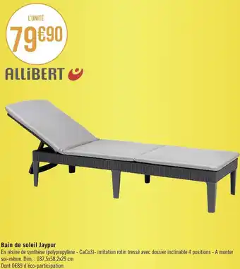 Allibert bain de soleil jaypur