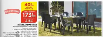 Bi1 Ensemble repas queen offre