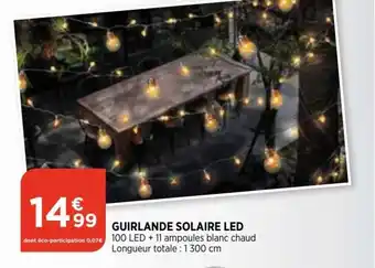 Bi1 Guirlande solaire led offre