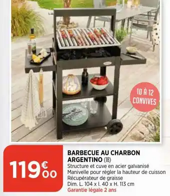 Bi1 Barbecue au charbon argentino offre