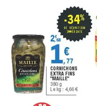 E.Leclerc Cornichons Extra Fins offre