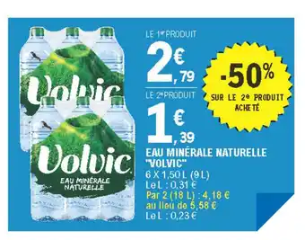 E.Leclerc Eau Minérale Naturelle offre