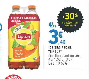 E.Leclerc Ice Tea Pèche offre