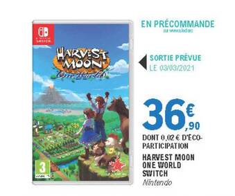 E.Leclerc Harvest Moon One World Switch offre
