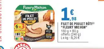 E.Leclerc Filet De Poulet Rôti  offre