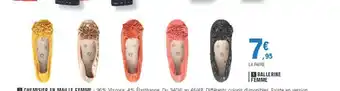 E.Leclerc Ballerine Femme offre