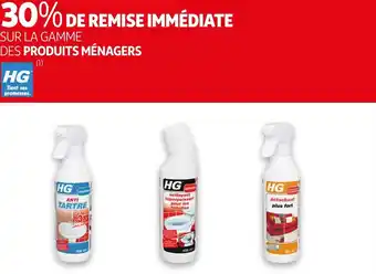 Auchan Hg bon plan sur la gamme des produits ménagers de la marque hg offre