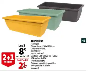 Auchan Jardinière offre