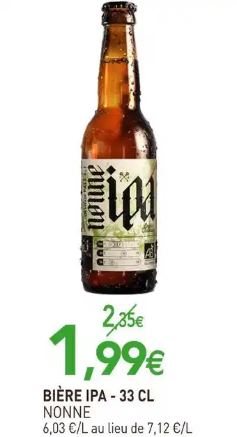 naturéO Nonne bière ipa offre