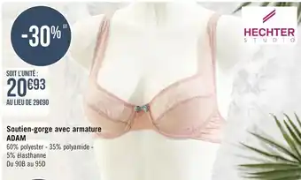 Hechter studio soutien-gorge avec armature adam
