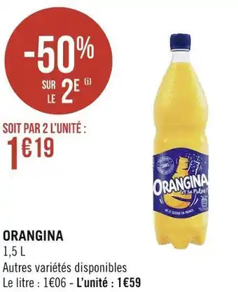 Géant Casino Orangina orangina offre