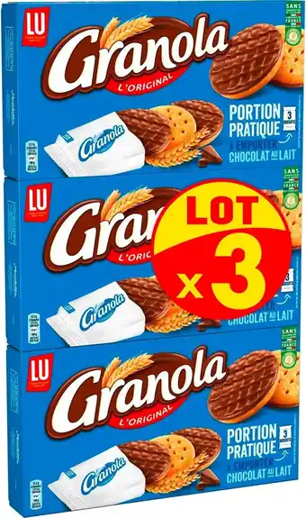 Match Granola biscuits offre