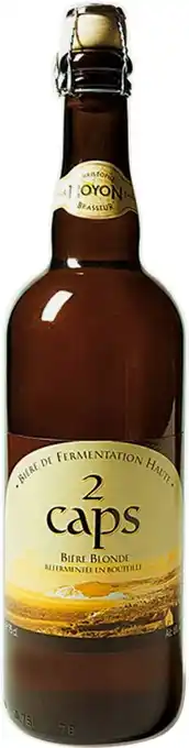 Match 2 caps bière offre