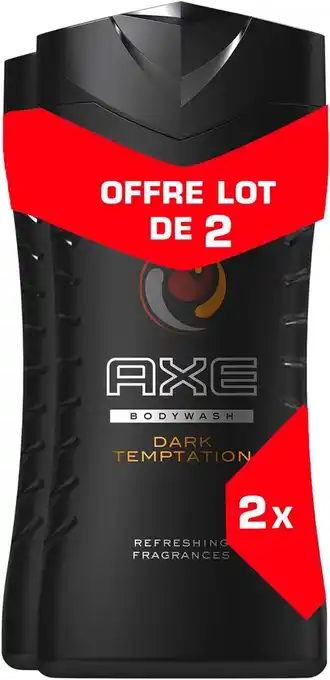 Match Axe gel douche homme offre