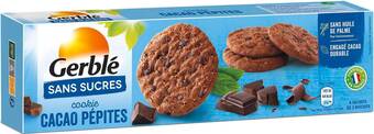 Match Gerble cookie cacao pépites sans sucres ajoutés offre