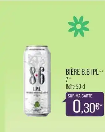 Match Bière 8.6 Ipl offre