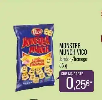 Match Monster Munch Vico offre