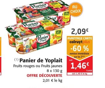 Colruyt Panier de Yoplait offre