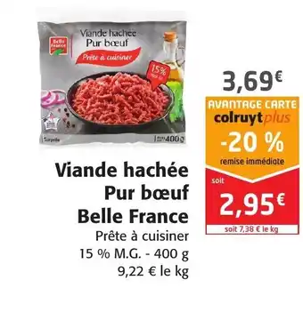 Colruyt Viande Hachée Pur Bœuf offre