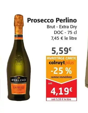 Colruyt Prosecco Perlino offre
