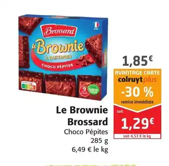 Colruyt Le Brownie offre
