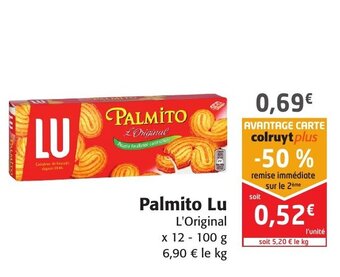 Colruyt Palmito Lu offre