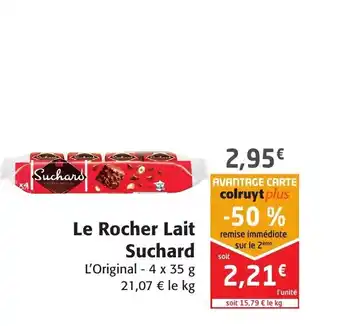 Colruyt Le Rocher Lait offre