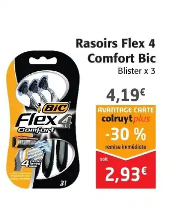 Colruyt Rasoirs Flex 4 offre