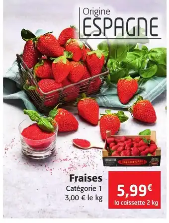 Colruyt Fraises offre