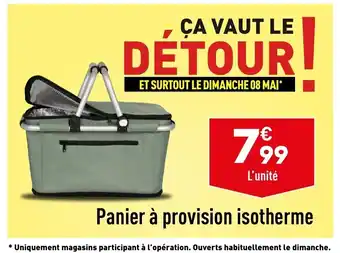 ALDI Panier à Provision Isotherme offre